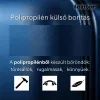 TraveLux Endure közepes bőrönd keményfedeles 68x45x25 cm sötét kék