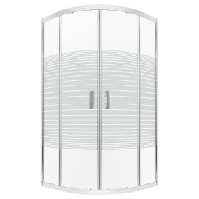 Madera 80x80x165 íves zuhanykabin tálca nélkül