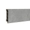 Vinyl SPC padlószegély Harbor beton szürke 2400x60x12 mm