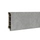 Vinyl SPC padlószegély Harbor beton szürke 2400x60x12 mm