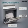 Homepost kültéri postaláda újságtartóval zárható szürke-antracit
