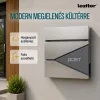 Homepost kültéri postaláda újságtartóval zárható szürke-antracit