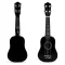 Fa Ukulele Gitár Gyerekeknek, 4 Nylon húr fekete