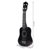 Fa Ukulele Gitár Gyerekeknek, 4 Nylon húr fekete