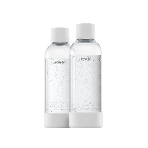 Mysoda 1L palack - 2 db-os készlet - Fehér