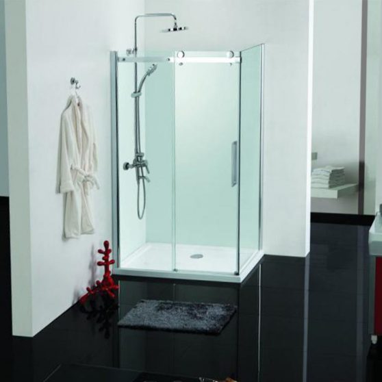 PRESTIGE Elegance aszimmetrikus zuhanykabin zuhanytálca nélkül