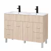 Neo Prime 120 komplett fürdőszoba bútor sonoma tölgy-sonoma tölgy