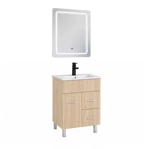 Neo Vision 60 komplett fürdőszoba bútor sonoma tölgy-sonoma tölgy