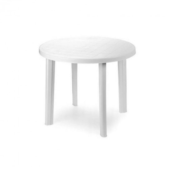 TONDO 90 cm-es kerek asztal fehér