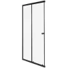 Olga SQ Element 80 zuhanyajtó fekete