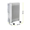 HH-1011 9 tagos olajradiátor 800W-1200W-2000W