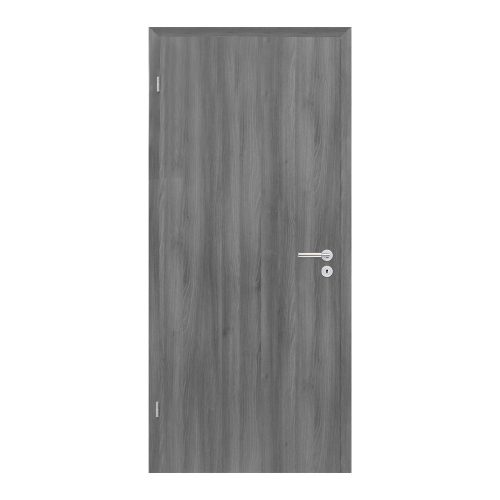 Dekor ajtólap CPL grafit tölgy 90/210 balos BB zár króm pánt T forma, savmart üveg