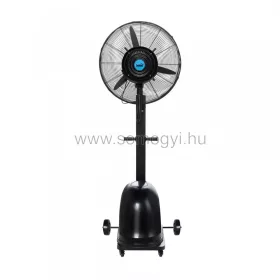 Centrifugális párásító ventilátor motor, párásító tárcsa, tartály, kerekek