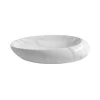 DALMA kerámiamosdó, 68x44x16,5cm, fehér márvány