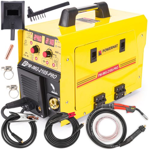 Inverteres hegesztőgép MIG MAG MMA TIG 210A PM-IMG-210S-PRO