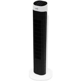   Home TWFR100B oszlopventilátor, 45 W, 3 sebességfokozat, távirányító, kikapcsolás időzítés, oszcillálás, nagy méretű kijelző
