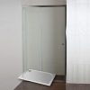 ONYX 120 zuhanyajtó STONE 1280S öntöttmárvány zuhanytálcával
