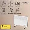 Asama elektromos fűtőtest 750W/1500W kerekes kialakítással, mobil fűtési megoldás