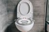 Wc szűkítő ülőke fülekkel puha párnával szürke