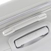 TraveLux Voyager kabinbőrönd keményfedeles levehető kerékkel 55x40x20 cm szürke