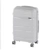 TraveLux Voyager közepes bőrönd keményfedeles 68x45x25 cm szürke