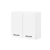 Praktik 60 felső szekrény 2 ajtós, fehér-fehér