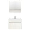 Primo 60 komplett fürdőszoba bútor tükörfényes fehér színben