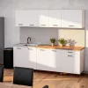 Primo konyha munkalap 142x60x2,8 cm charlestone tölgy