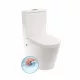 Paulo rimless WC kombi alsó/hátsó kifolyással