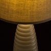 LAURA asztali lámpa bézsszürke  230V E27 28W