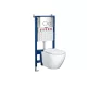 Roya Delano 082CHR falba építhető WC tartály szett