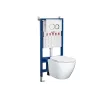 Roya Delano 082W falba építhető WC tartály szett