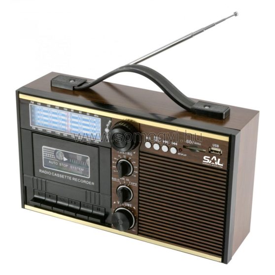 Retro kazettás rádió