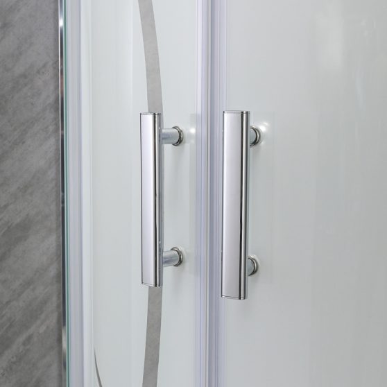 80x80 íves zuhanykabin mintás üveggel ,zuhanytálca nélkül