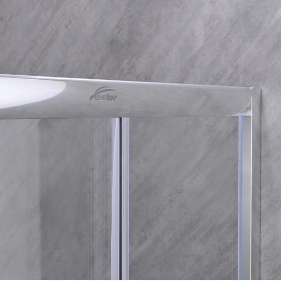 Spirit Clear 90x90 cm szögletes zuhanykabin, zuhanytálcával