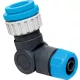 Adapter AQUACRAFT® 550344, 1/2"-3/4"-1", 360, 180, 1/2"