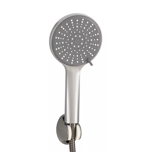 Lili 5 funkciós kézizuhany tömlővel tartóval szürke