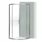 Spirit Mátrix íves 90x90x180 cm minőségi zuhanykabin