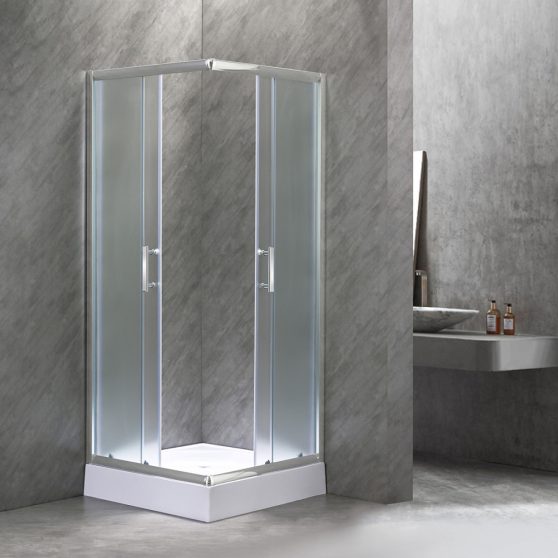 Spirit Matt 90x90 cm szögletes zuhanykabin, zuhanytálcával