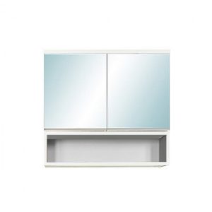 SOL 60 tükrös szekrény, Tükörfényes fehér