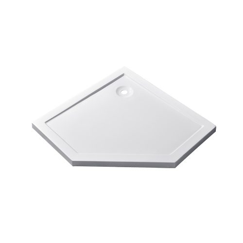 Modena Slim ötszögletű alacsony akril zuhanytálca 90x90 cm