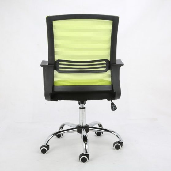 APOLO Irodai szék, hálószövet zöld-szövet fekete