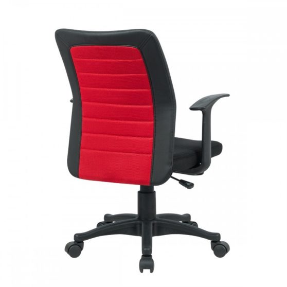 BURGOS Irodai szék, fekete-piros