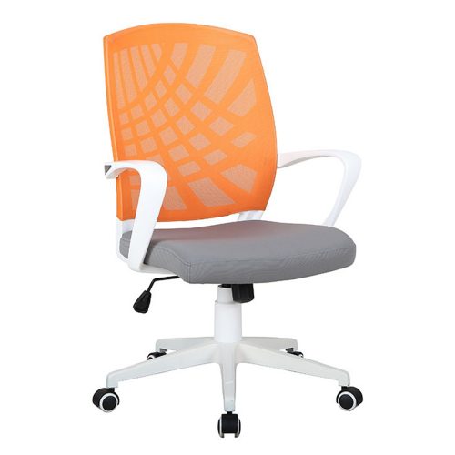 VIDAL Irodai szék, narancssárga-szürke-fehér