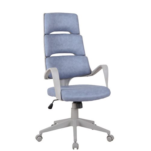 VISAR Irodai szék, kék-szürke-szürke