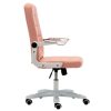 ZARGO Irodai szék, fehér-rózsaszín
