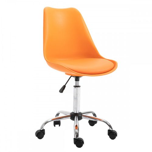 DARISA Irodai szék, narancs-sötétszürke