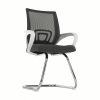 SANAZ TYP 3 Tágyaló szék, szürke/fehér