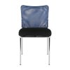 ALTAN Irodai szék, kék/fekete/króm