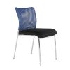 ALTAN Irodai szék, kék/fekete/króm